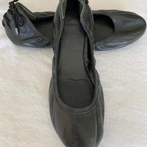 Cole Haan Maria Sharipova Black Ballet Flats Sz 8